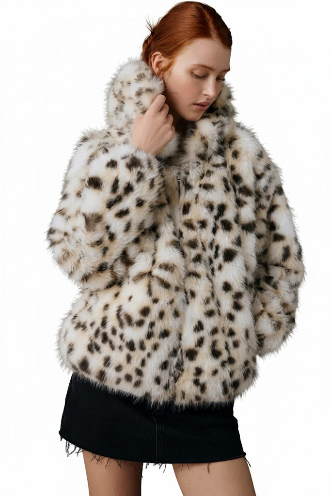 Leopard Fur Jacket